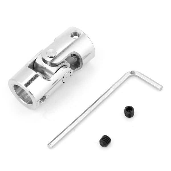Axle Coupling Motor Connector DIY Steering Length 35mm OD 16mm Universal Joint (10*10mm)