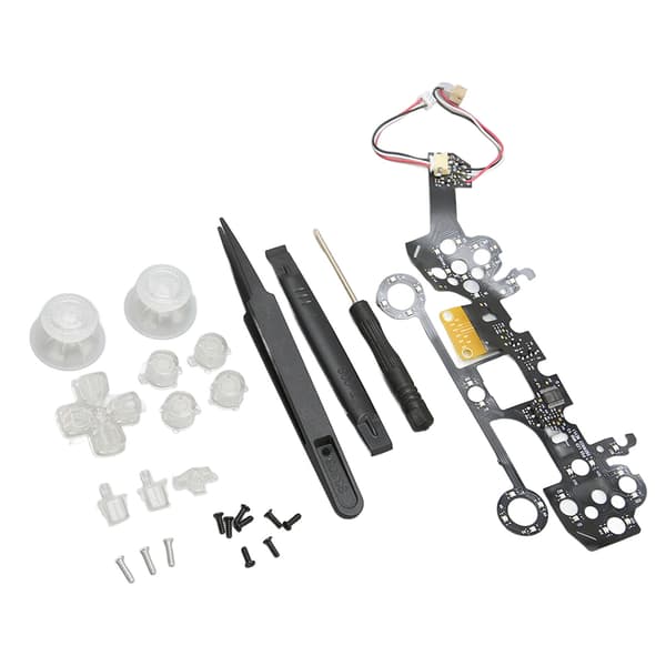 D Pad Luminated Knapper Kit DIY Multi Farver Luminated Hjem Ansigtsknapper til PS5-controller