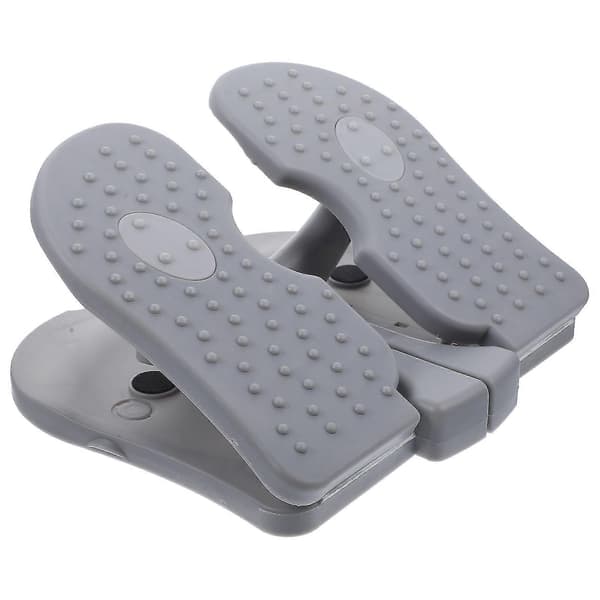 1. Mini Stepper Hushålls Klättringsfotmaskin Unisex Träningsutrustning (grå)