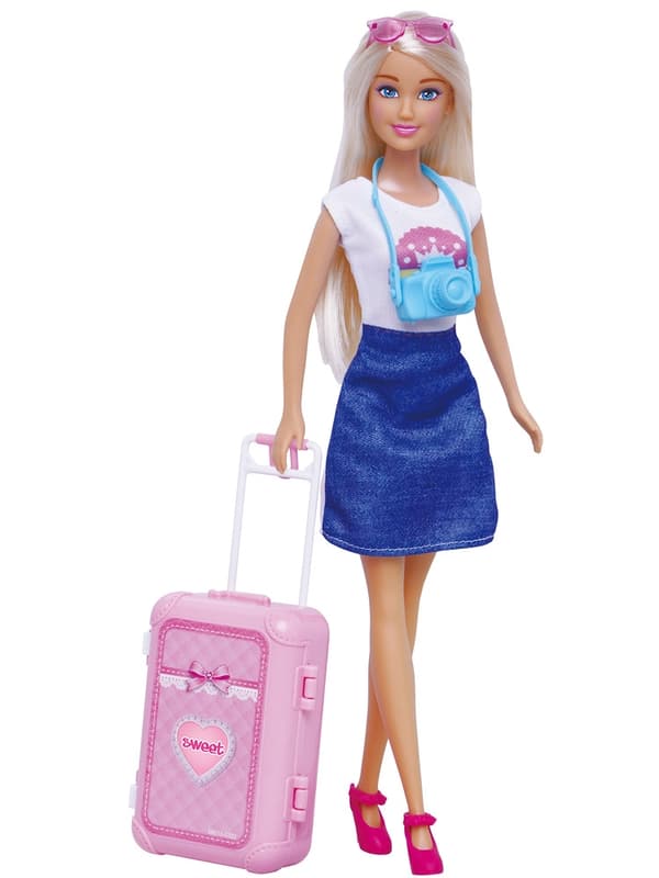 Anlily Dukke på Reise