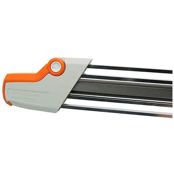 2-i-1 filholder til motorsavskæde 0.325 4.8 mm -hvid
