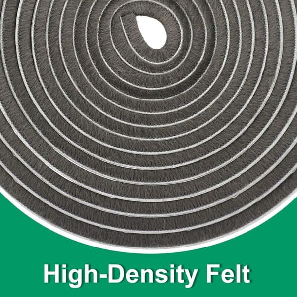6m Self-Adhesive Door and Window Seal, Windproof and Dustproof, Sound Insulating, 9 x 23 KLB