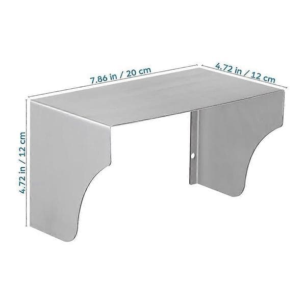 Stainless Steel Protective Rainproof Metal Cover for RFID Access Control Machine System Reader Doorbell 20cm White White