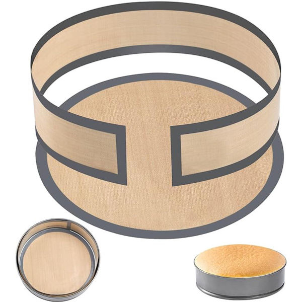 9-tommer silikone bageform springform bageform cheesecakeform genanvendelig nem