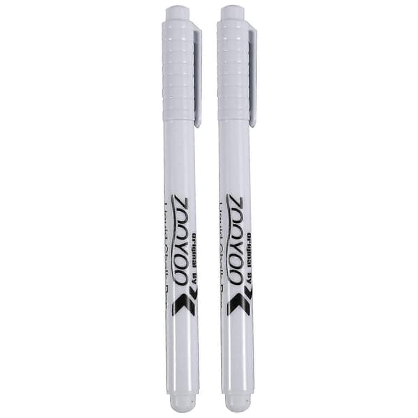 2 pcs Liquid Chalk Pen Marker For Glass Window Chalkboard Blackboard White
