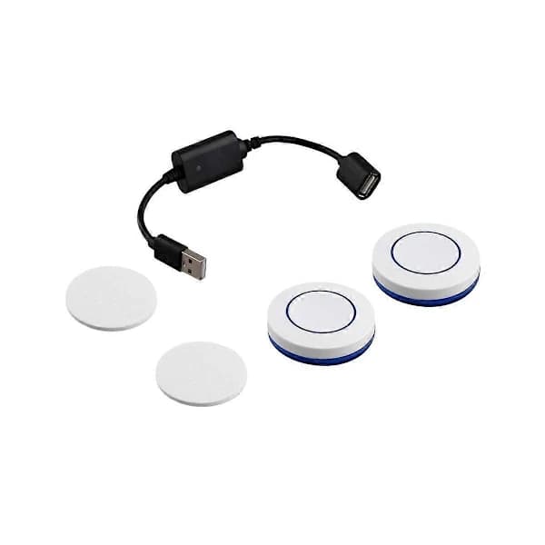 DC 5V Trådløs RF Fjernkontrollbryter Driver PÅ AV for USB LED-lysstripe Leselampe Li