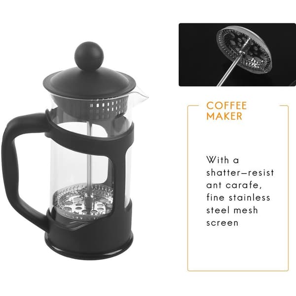 French Coffee Maker Small French Press for Coffee From Coffee Maker with Maximum Flavor with Superior Filtration