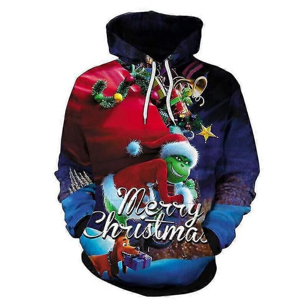 Grinchen Jul Hettegensere Gensere Pullover Topper Hettegenser Voksne S S