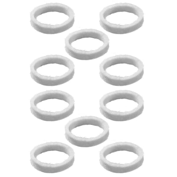 10 stk. filtskiveerstatning for Breville Espresso BES870 filtskive nedre burr ullring for Clea