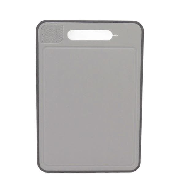 Thawing Tray Double-Sided Grinding Thawing Mat with Knife Sharpener for Frozen Meat Grey