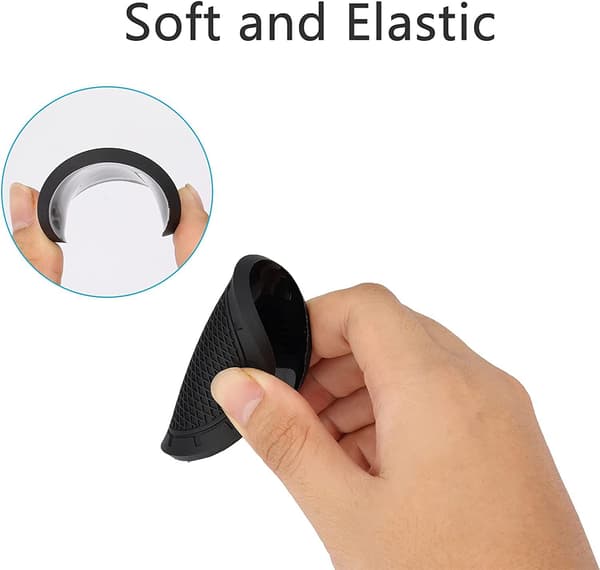 4 stk. PVC-bilkopholdere, PVC-kopholder, biltilbehør til interiør - Silikoneunderlag (sort).