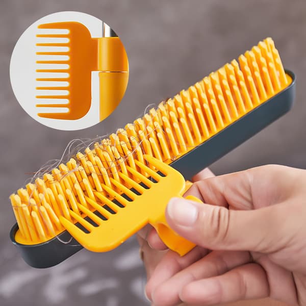 Floor brush with long handle Multi-function brush for ceramic tile floors Yellow-green Yellow-green