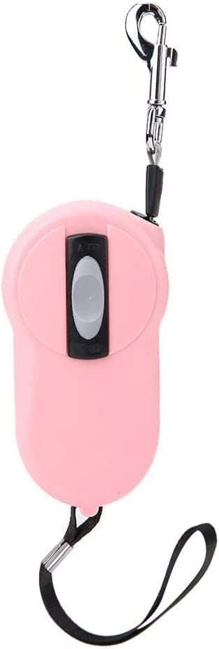 Dog Leash, Retractable Reflective Dog Leash (Pink)