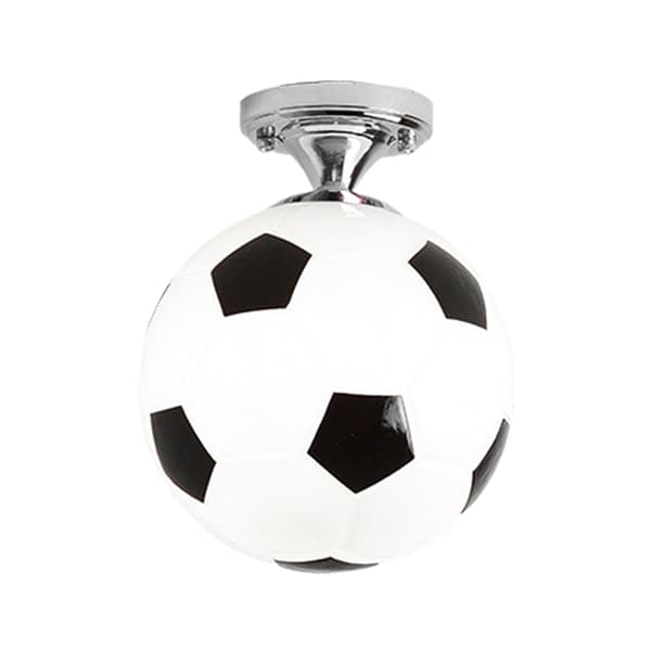 Fodbold LED Loftslamper Fodboldlampe med Sort