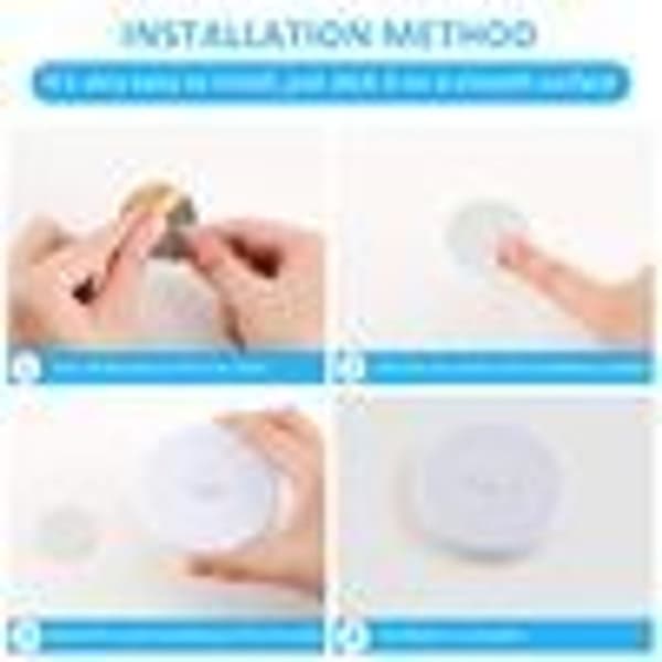 LED-nattlys med bevegelsessensor | USB-oppladbart nattlys med magnet for KLB