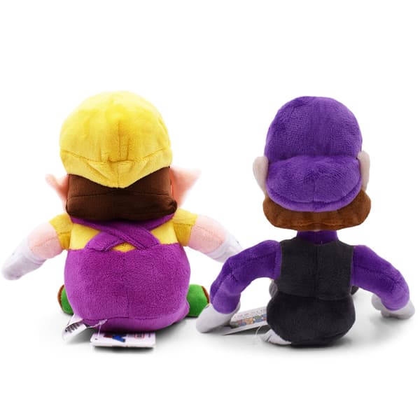 Super Mario Bros Pehmolelu Pehmustetut lelut (25 cm) Waluigi
