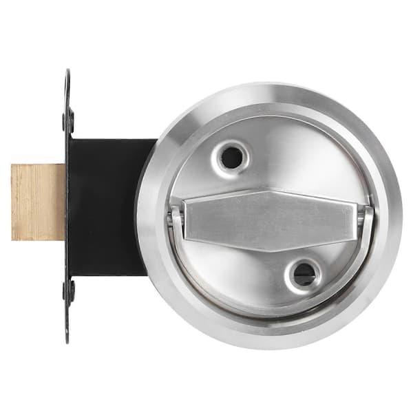 304 Stainless Steel Double-Sided Bathroom Door Lock Handle Accessories