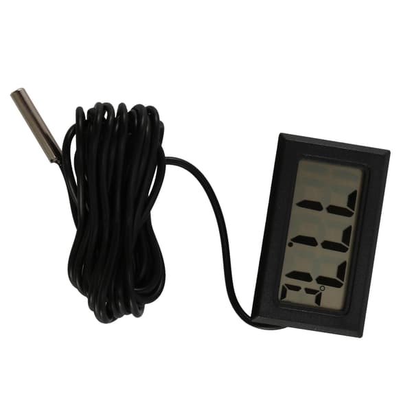 Digitalt LCD-termometer -40 grader Celsius + 110 grader Celsius temperaturmåler