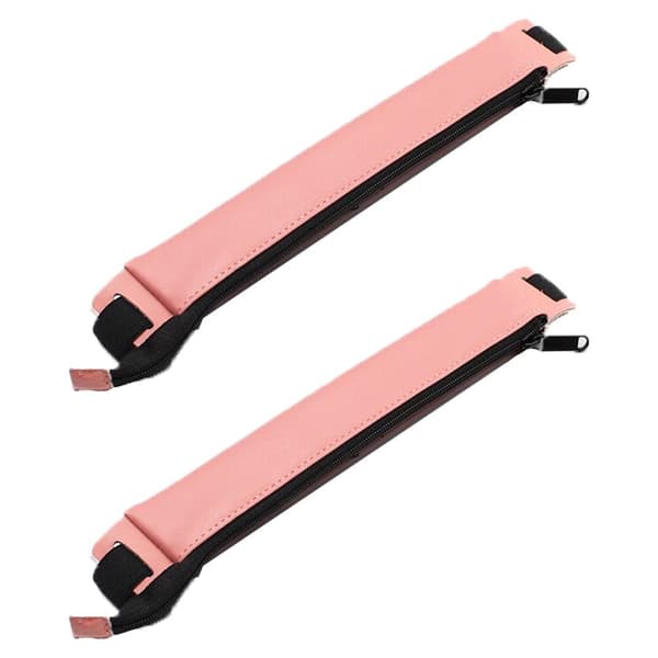 Pennfodral (2-pack) PU-läder Pennhållare Rosa