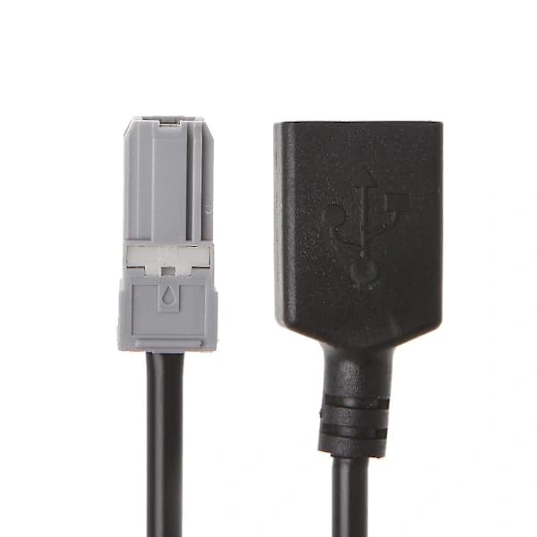 Bil Aux O Media Wire til USB-adapterkontakt for Rav4 Ez Verso Camry