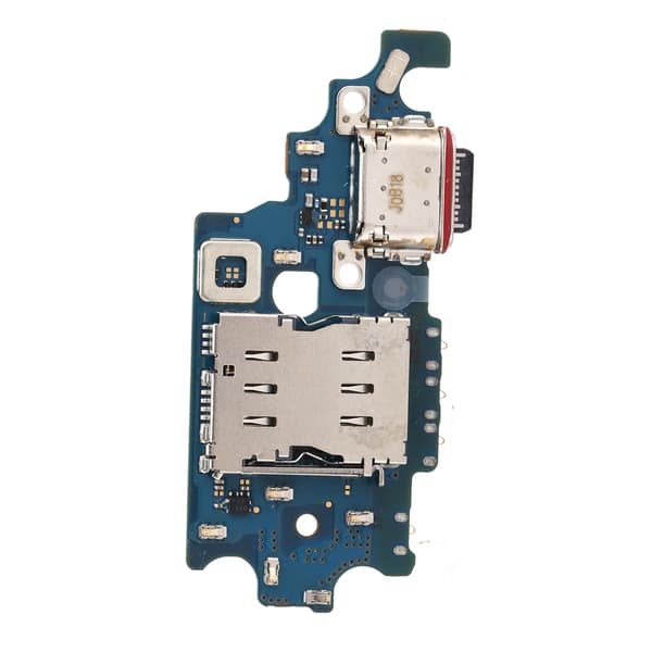 USB Charging Port Dock Connector Board for Samsung S21 5G G991B G991F with Tools