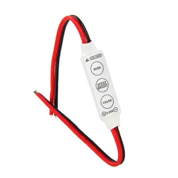 5 x 12V Wired Control Module with Strobe Flash for Car or Household / Bulbs