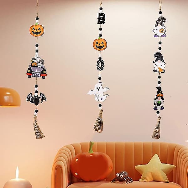 Halloween-puukoriste, puutarhakoriste kurpitsalla