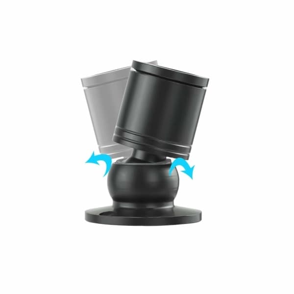 Mini LED 1W Loftlampe med Driver 10 stk. (Sort, Varm hvid)