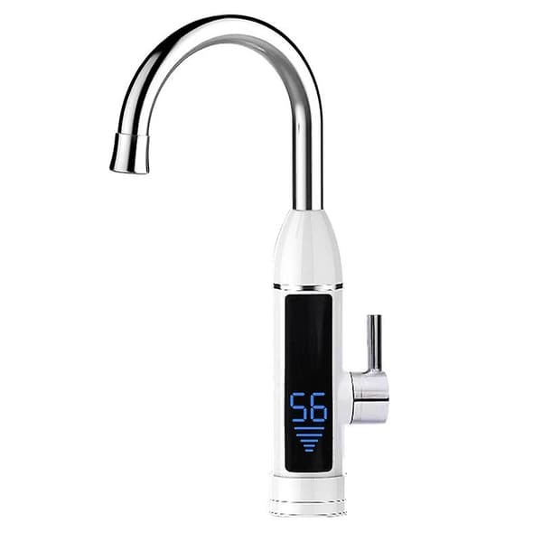 Shower Head, Large Square Shower Head with One-Hand Control, High-Pressure Shower Head with 6 Spray Modes, Chrome