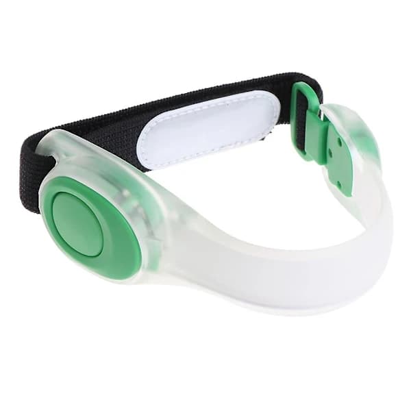 Lyst LED-armbånd til løb, reflekterende blinkende til cykling, jogging og camping