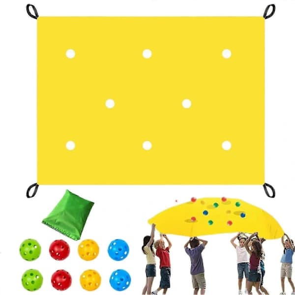 Engaging Hole Tarp Teambuilding Activity for Corporate Groups and Youth Events