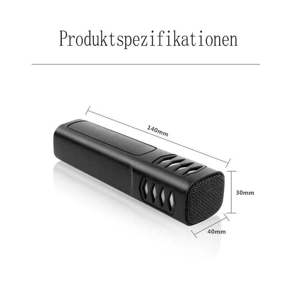 USB-mikrofoni, kardioidikondensaattori-PC-mikrofoni jalustalla KLB