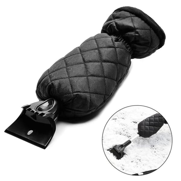 Ice scraper with adjustable glove car, ice scraper black KLB