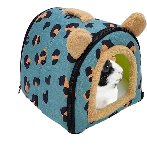 1 Guinea Pig Bed Nest Doll Pet Tent with Removable Padding Suitable for Guinea Pigs