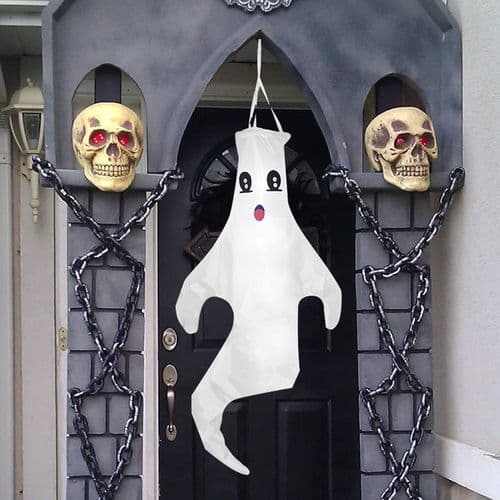 Halloween Windsock, Halloween Ghost Flag, Halloween Decorations, Hanging