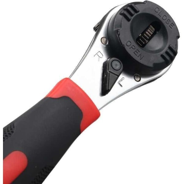 Adjustable Multifunction Ratchet Wrench 6-22mm, Hardware Tool