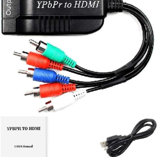 1080P HDMI til komponentkonverter, HDMI-indgang til YPbPr konverterer HDMI til
