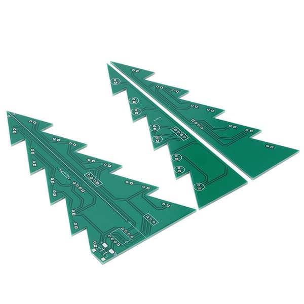 DIY Juletre LED-pyntesett Elektronisk trykt KLB