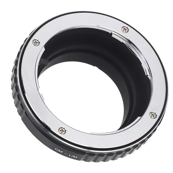 Objektivadapter til Olympus OM-objektiv til M-mount kamera, aluminiumslegering, objektivadapterring til Leica M3 M2 M1 M4 M5 CL M6 MP M7 M8 M9
