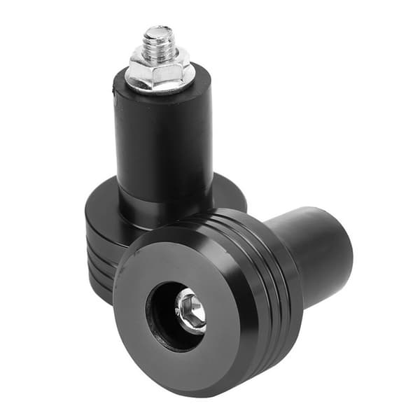 Motorcykel Styrgreb Ende Aluminiumpropper Moto Slider Tilbehør (Sort)