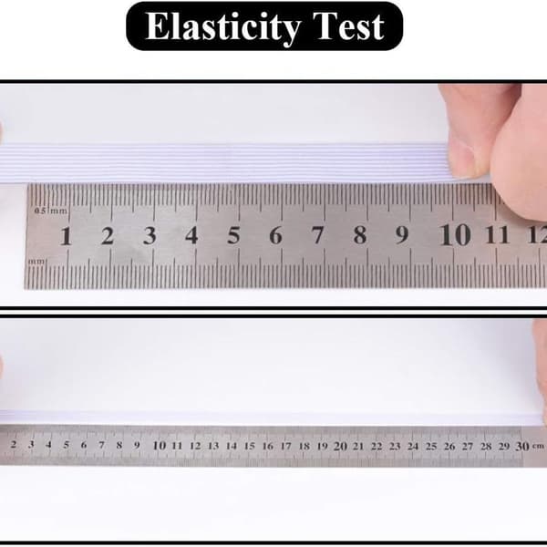 Elastisk linje Elastisk gummibånd snor stretch flettet håndverk elastisk tau