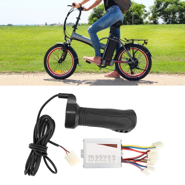 36V 500W Brushed Controller and Throttle for Electric Scooters and Bikes