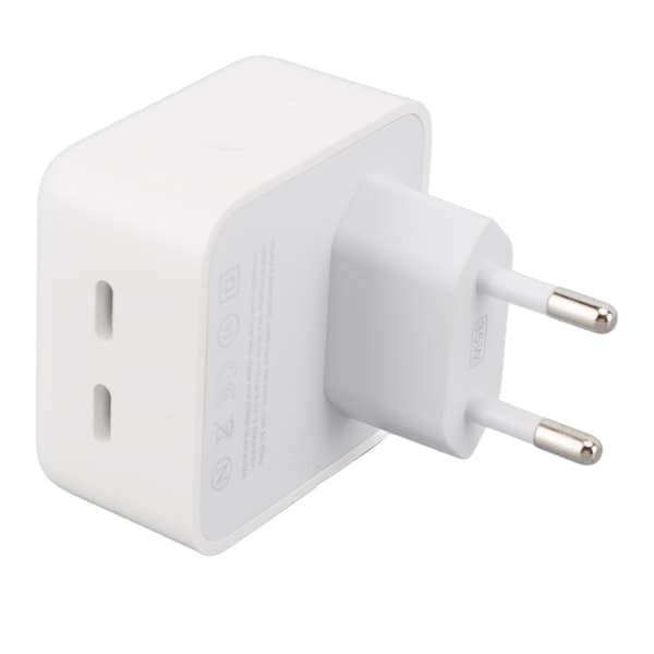 35W Dual USB-C PD Hurtigoplader med Kabel til iPhone & Android, EU-stik 100-240V 0.2 0.2