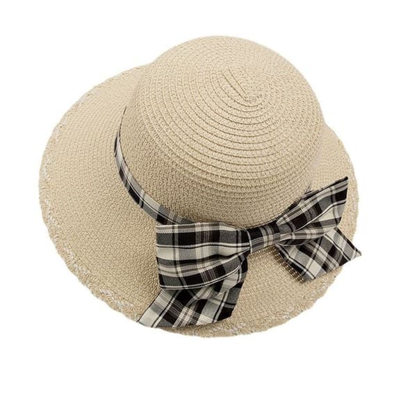 Sommer solbeskyttelse strandhatt sammenleggbar bred brem ferie