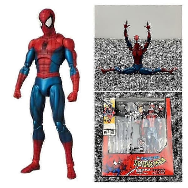 Fantastisk Spider-Man tegneserie actionfigur - MAFEX No.075 gave til Marvel-elskere