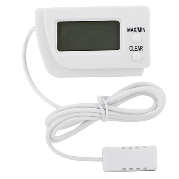 LCD-skjerm Digital Egginkubatortemometer Hygrometer med Fjernsensor