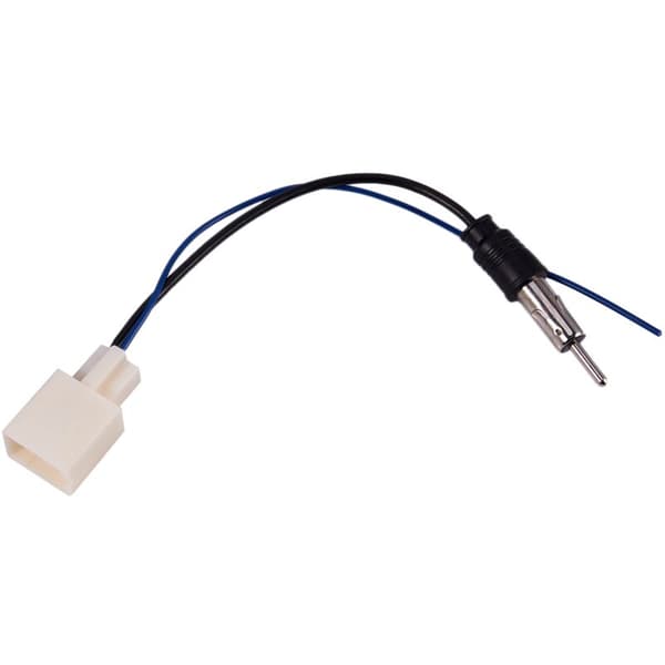 2X bilstereo CD DVD-ledningsnet med antennekabeladapter