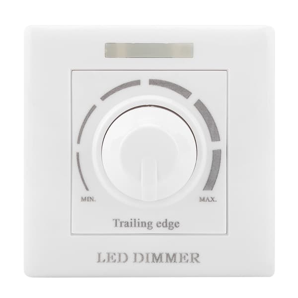 LED-lampe Justerbar Dimmerbryter Lysstyrkekontroll IR-fjernkontroll 200W (220V)