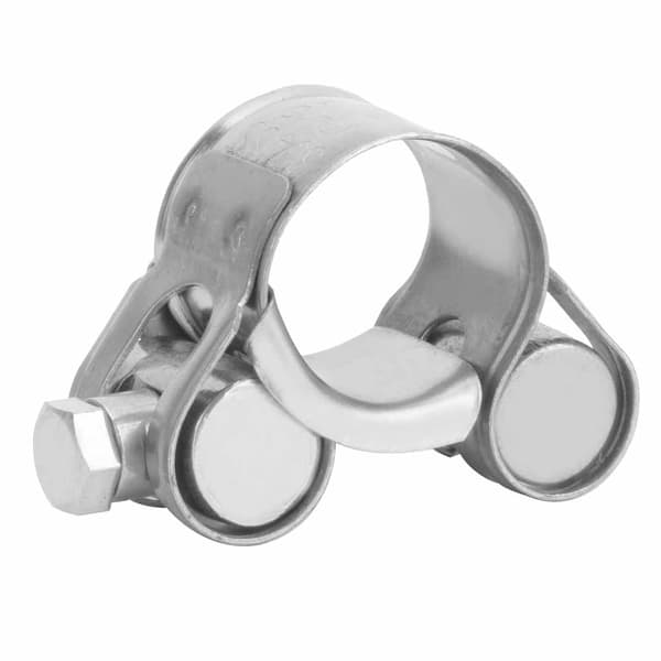 5 stk. klemring 304 rustfritt stål T-bolt klipsstøtte håndstrammingstilbehør (20-22mm)