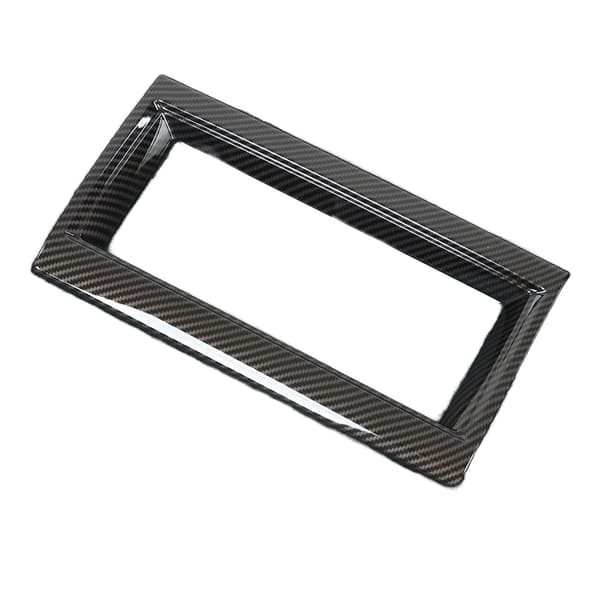 Center Console Navigation Panel Trim Carbon Fiber Style Interior Accessories Replacement for Land Rover Discovery L462